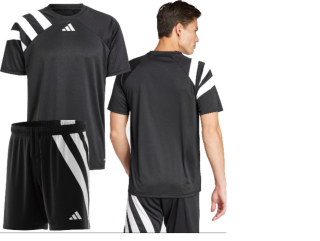 15x Dres adidas Fortore 23 černá/bílá
