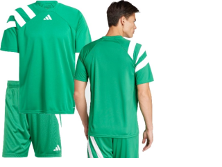 15x Dres adidas Fortore 23 zelená/bílá
