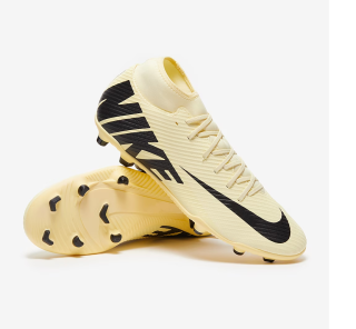 Dětské kopačky Nike JR Superfly 9 Club FG/MG bílá/černá
