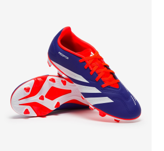 Dětské kopačky adidas Predator Club FxG J modrá/červená