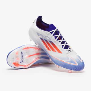 Kopačky adidas F50 Elite FG bílá/modrá