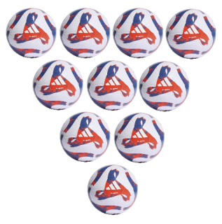 10x Fotbalový míč adidas Tiro League TSBE
