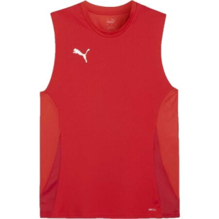 Tričko Puma Teamgoal Sleeveless Jersey červená