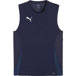 Tričko Puma Teamgoal Sleeveless Jersey tmavě modrá
