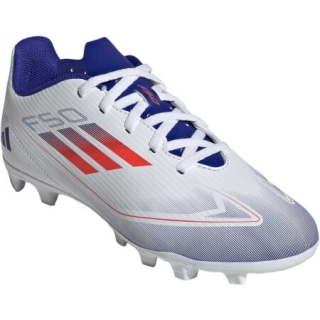 Dětské kopačky adidas F50 Club FG bílá/modrá