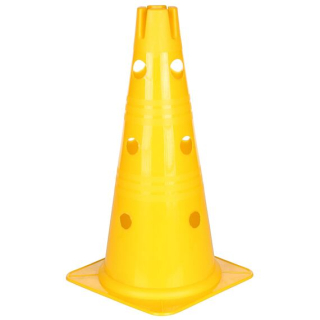 Kužel Vario s otvory žlutá 38 cm
