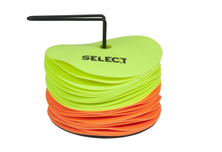 Vytyčovací mety na podlahu Select 24ks žlutá/oranžová