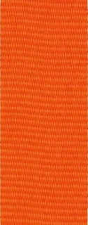Stuha na medaile s karabinkou oranžová C18