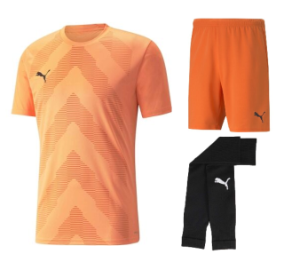 Brankářský komplet Puma Teamglory oranžová/černá