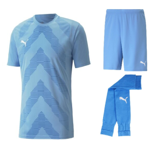 Brankářský komplet Puma Teamglory světle modrá