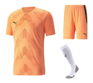 Brankářský komplet Puma TEAMGLORY oranžová/černá
