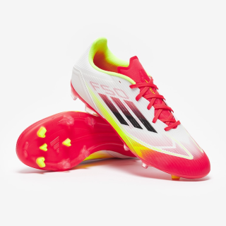 Kopačky adidas F50 League FG/MG bílá/červená