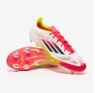 Kopačky adidas F50 Elite SG bílá/červená/žlutá