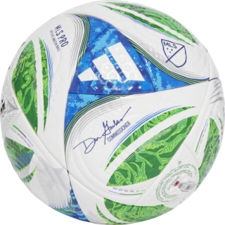 Fotbalový míč adidas MLS PRO bílá/zelená