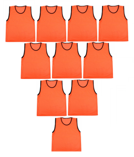 10x rozlišovací dres (rozlišovák) Premium oranžový