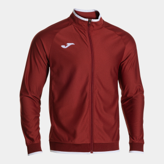 Tepláková bunda Joma Combi Premium bordo/bílá