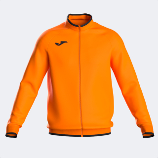 Tepláková bunda Joma Combi Premium oranžová/černá