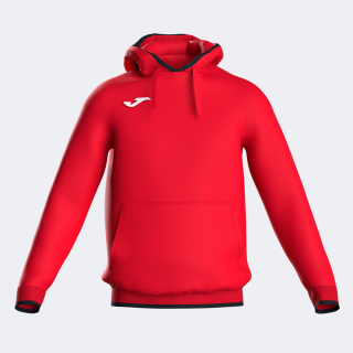 Mikina s kapucí Joma Combi Premium červená/černá