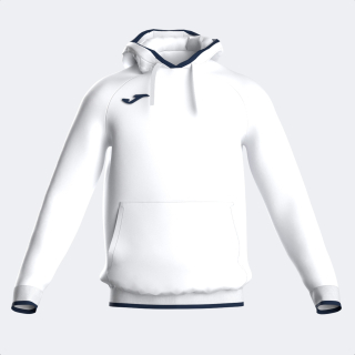 Mikina s kapucí Joma Combi Premium bílá/černá