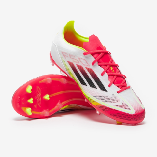 Dětské kopačky adidas F50 Elite FG bílá/červená