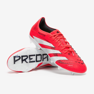 Kopačky adidas Predator Pro FG červená/bílá
