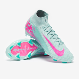 Kopačky Nike Zoom Superfly 10 Elite FG tyrkysová/růžová