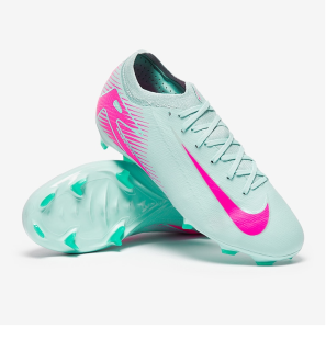 Dětské kopačky Nike Zoom Vapor 16 Pro FG tyrkysová/růžová