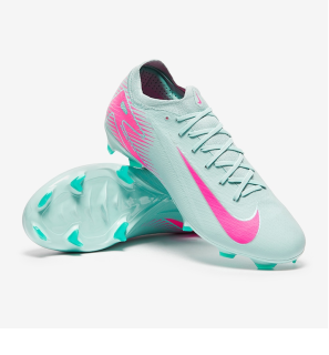 Kopačky Nike Zoom Vapor 16 Pro FG tyrkysová/růžová