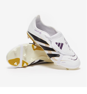 Dětské kopačky adidas Predator League FG/MG bílá/zlatá/černá