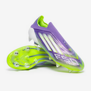 Kopačky adidas F50 Elite Laceless SG fialová/žlutá