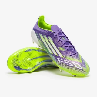 Kopačky adidas F50 Elite FG fialová/zelená