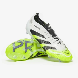 Kopačky adidas Predator Elite FG bílá/žlutá