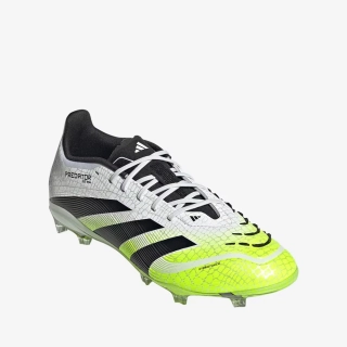 Dětské kopačky adidas Predator Elite FG J bílá/žlutá