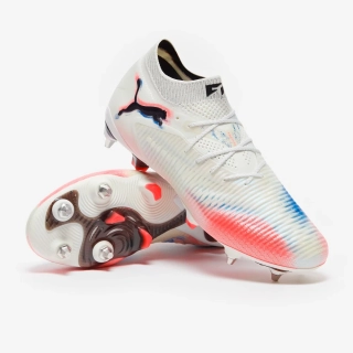 Kopačky Puma Future 8 Ultimate MxSG bílá/červená