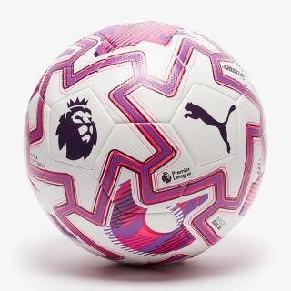 Fotbalový míč Puma Orbita Cup Premier League Brillance bílá/červená