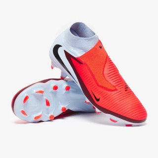 Kopačky Nike PHANTOM 6 HIGH PRO FG modrá/červená