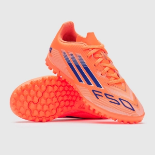 Dětské turfy adidas F50 Club TF oranžová