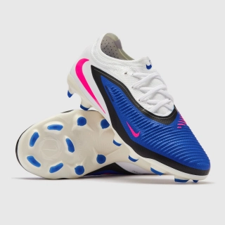Dětské kopačky Nike Phantom 6 Low Pro FG/MG modrá/bílá