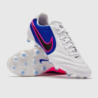 Kopačky Nike Tiempo Ligera Pro FG bílá/modrá