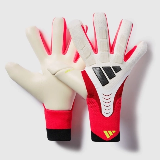 Brankářské rukavice adidas Predator Pro GK Gloves bílá/červená                 