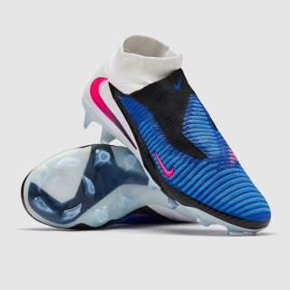 Kopačky Nike Phantom 6 High Elite FG bílá/modrá