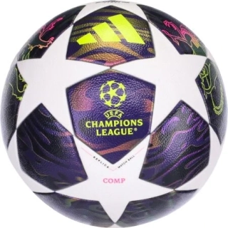 Fotbalový míč adidas UCL Competition Champions League bílá/fialová