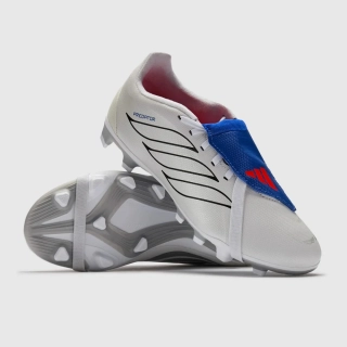 Dětské kopačky adidas Predator Club FT FG/MG J bílá/modrá
