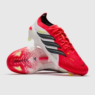 Kopačky adidas Predator Elite FG bílá/červená