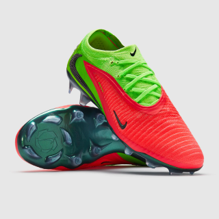 Kopačky Nike Phantom 6 Low Elite x Haaland FG/MG červená/zelená