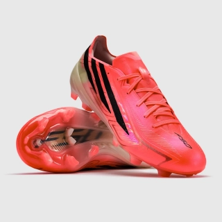 Kopačky adidas F50 Hyperfast Pro FG růžová/bílá
