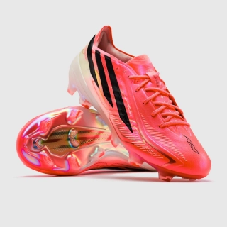 Kopačky adidas F50 Hyperfast Elite FG růžová/bílá