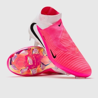Kopačky Nike Phantom 6 High Elite FG růžová/bílá
