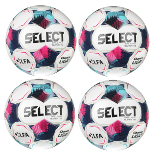 4x Fotbalový míč Select FB Brillant Super TB CZ Chance Liga 2026/27