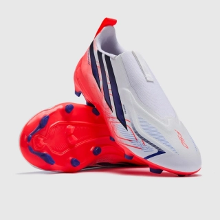 Dětské kopačky adidas F50 Hyperfast League LL FG bílá/červená